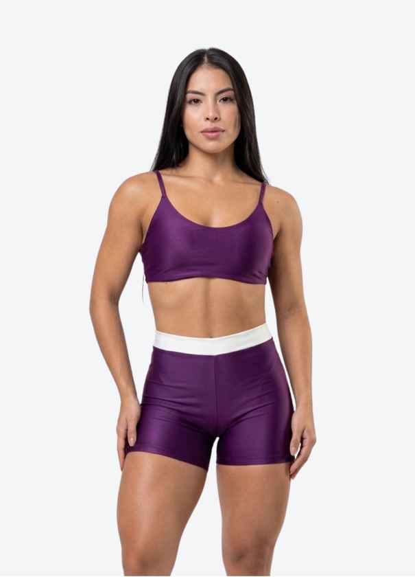 Conjunto Duetto Cross ( açaí )