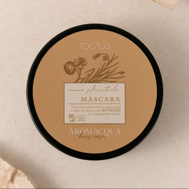 Máscara Nutrição Plenitude Aromacqua 175g - Toctus Professional