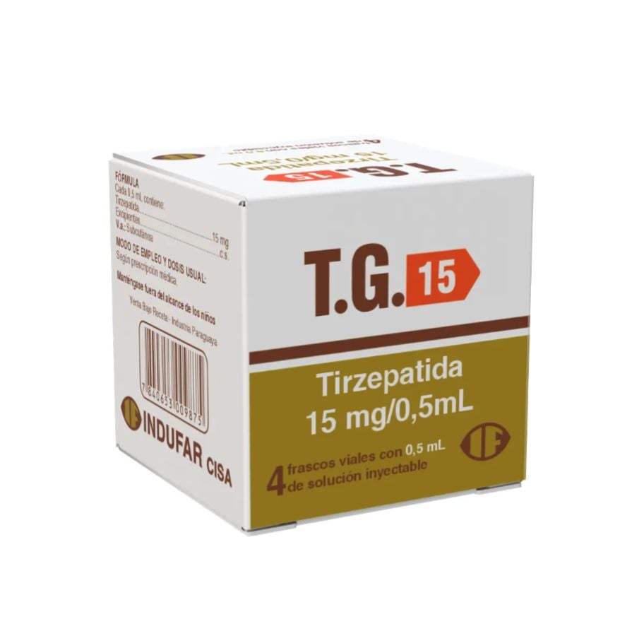 TG15 - CAIXA FECHADA COM 04 AMPOLAS