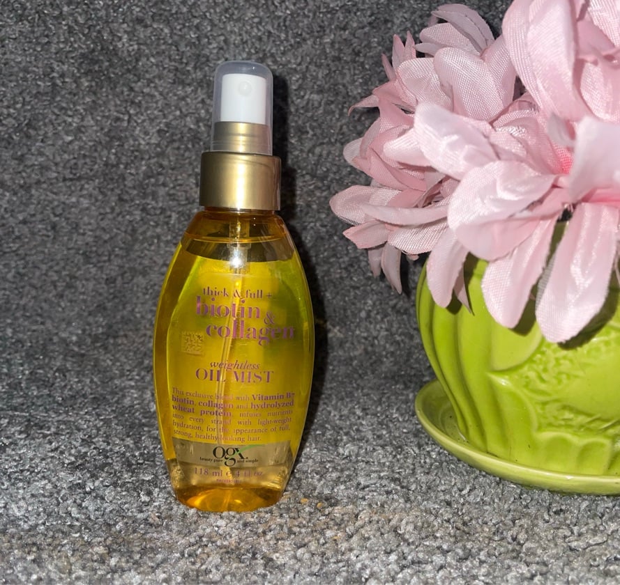 Aceite Ligero para Cabello OGX Biotina y Colágeno