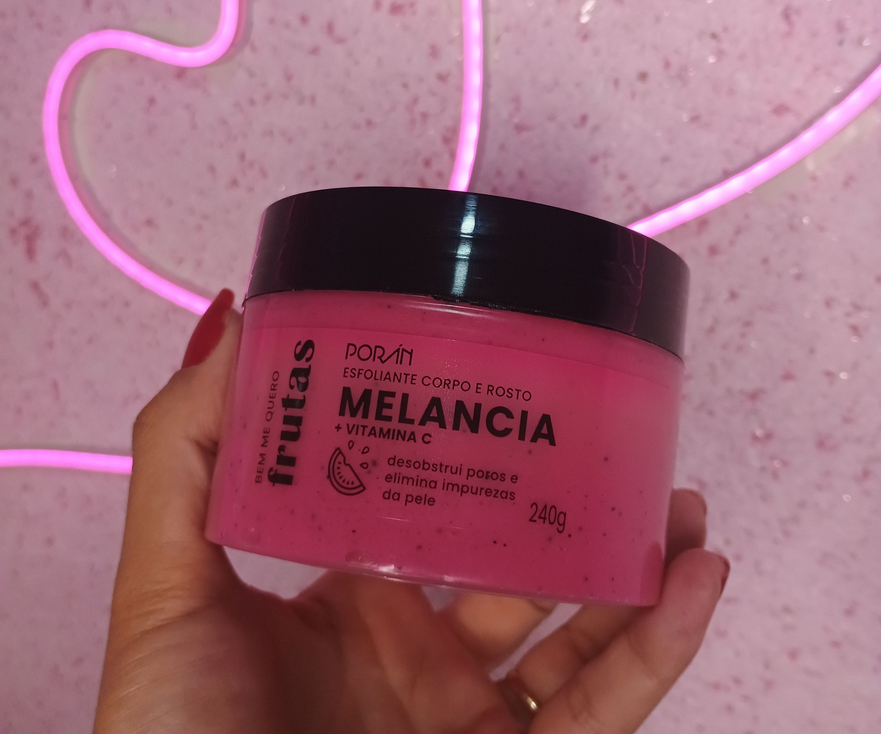 Esfoliante Corporal de Melancia Porán 🍉