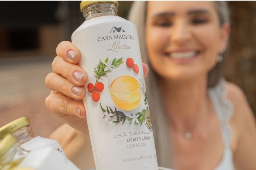 Chá Branco Lichia e Jasmim Zero Açúcar