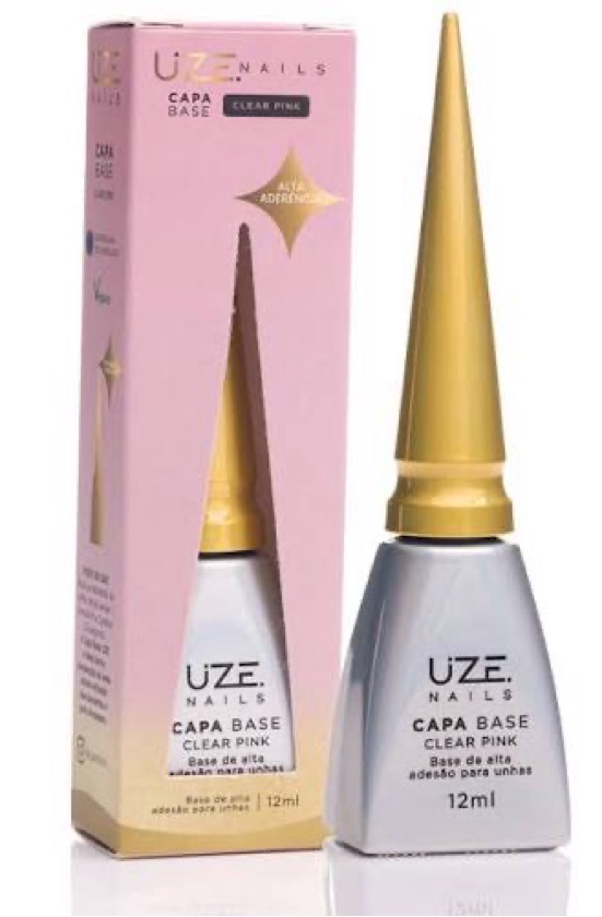 Capa Base UZE Clear pink 12ml