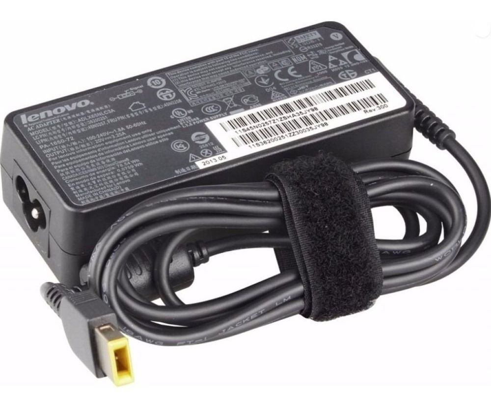 Cargador Para Laptop Compatible Con Lenovo 20V 3-25A Usb