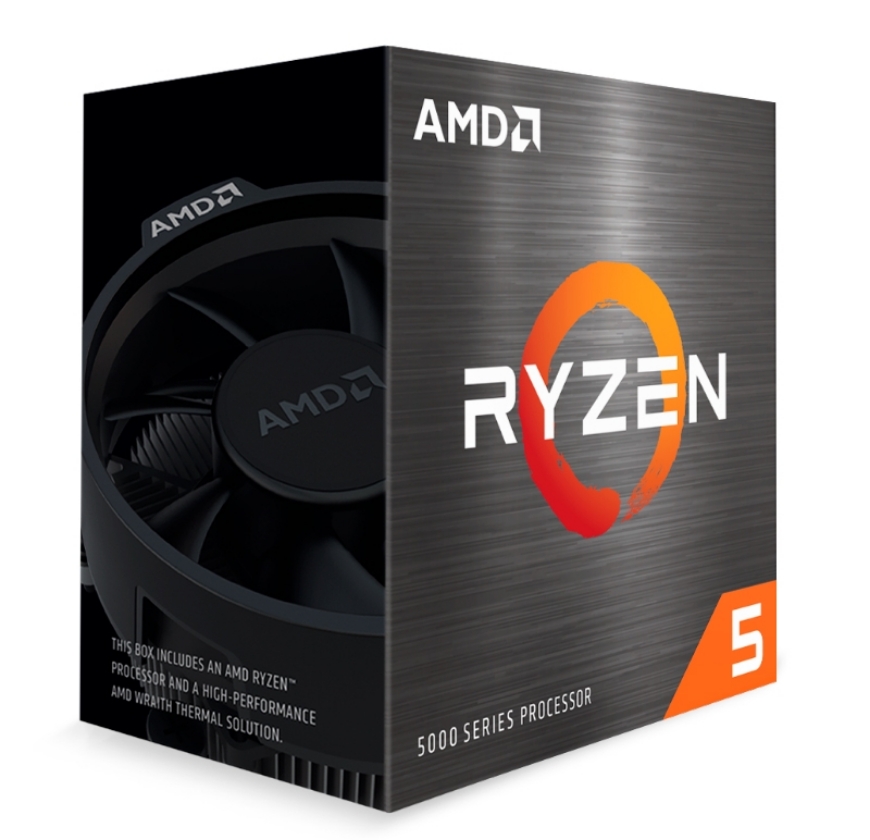 PROCESADOR AMD RYZEN 5 5600X, 3.70GHZ, 32MB L3, 6 CORE, AM4, 7NM, 65W.