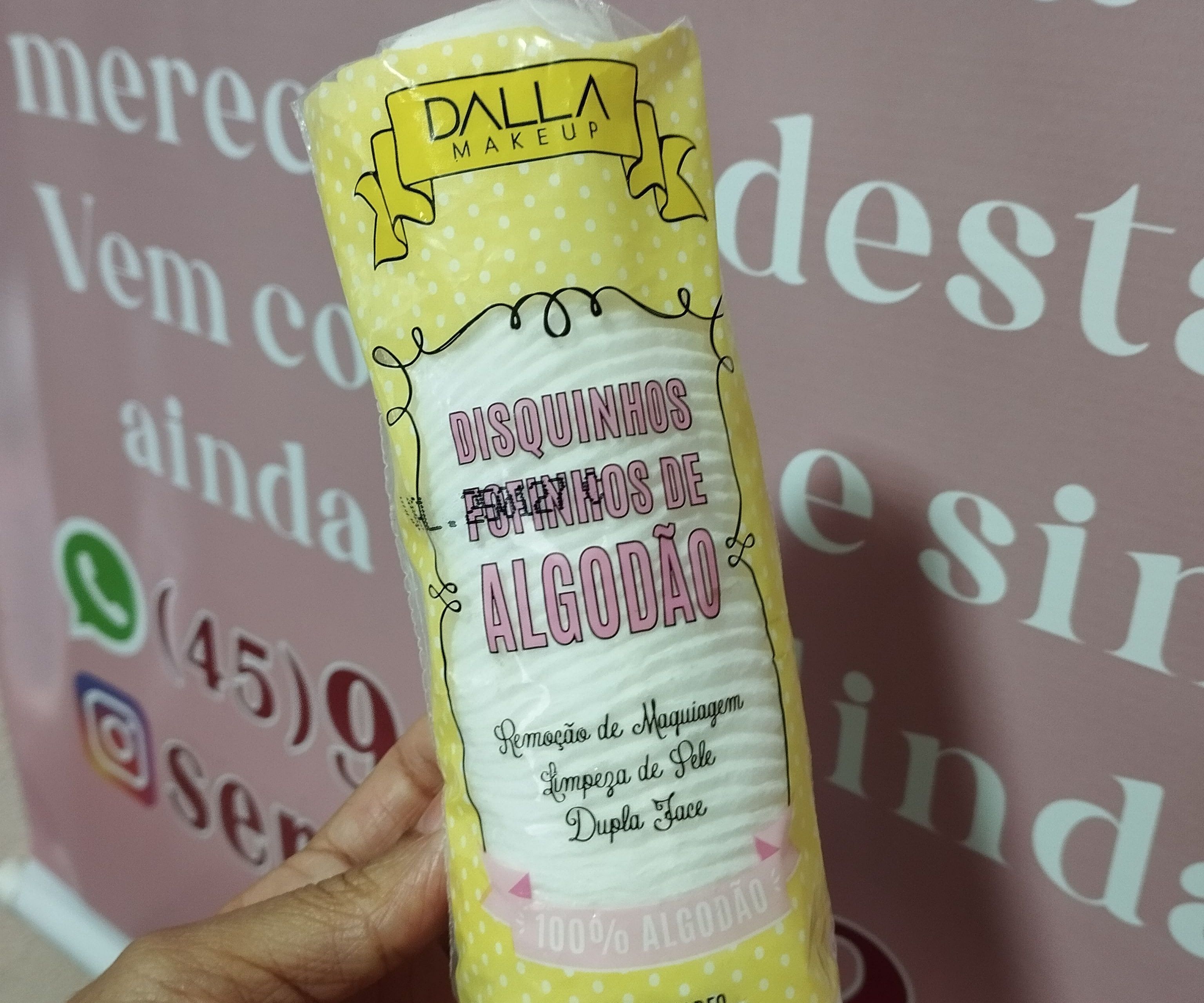 Disco de algodão Dalla