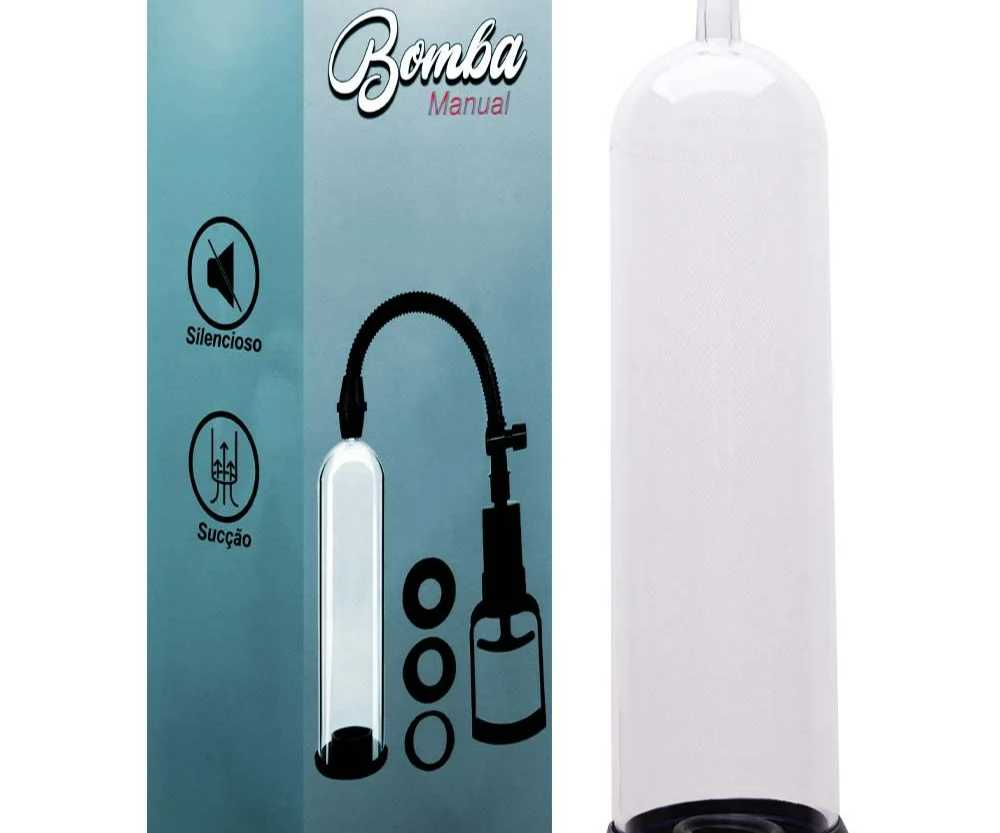Bomba Peniana Manual Com 3 Aneis
