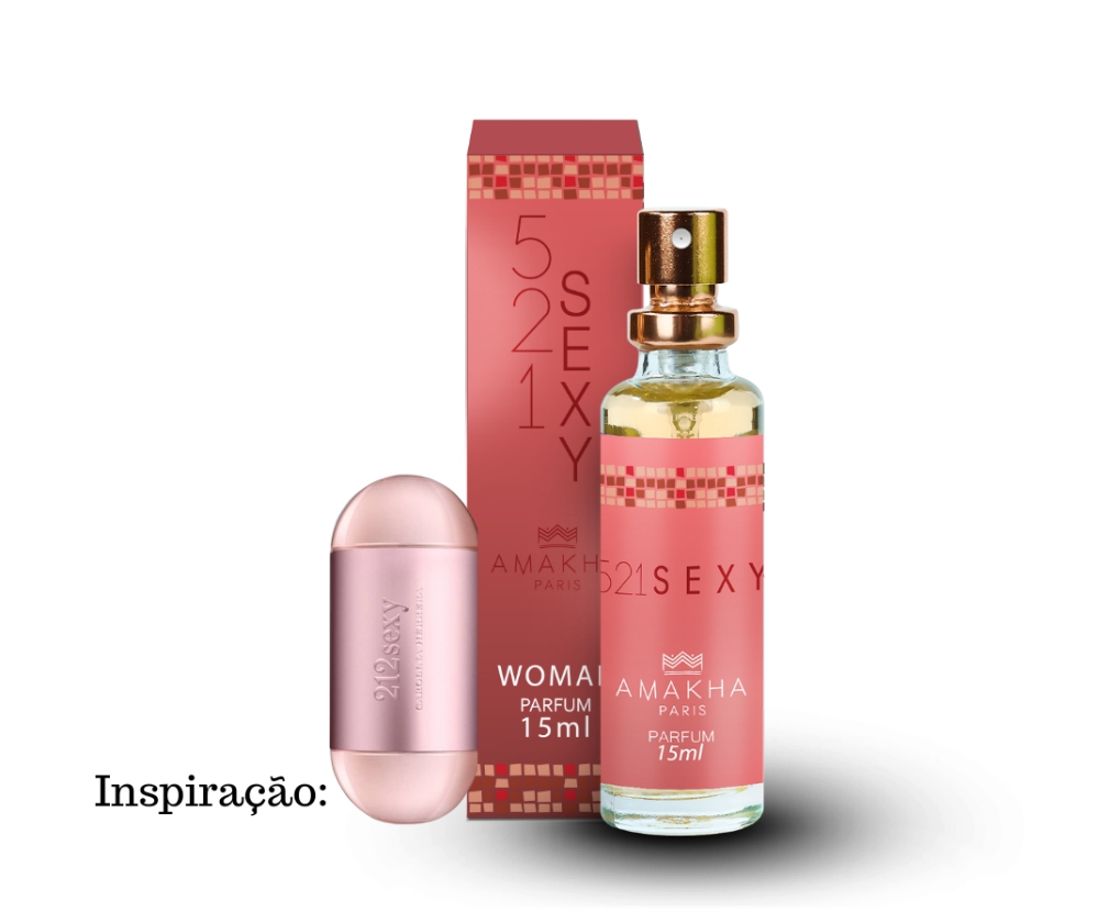 Perfume Feminino 521 Sexy 15ml
