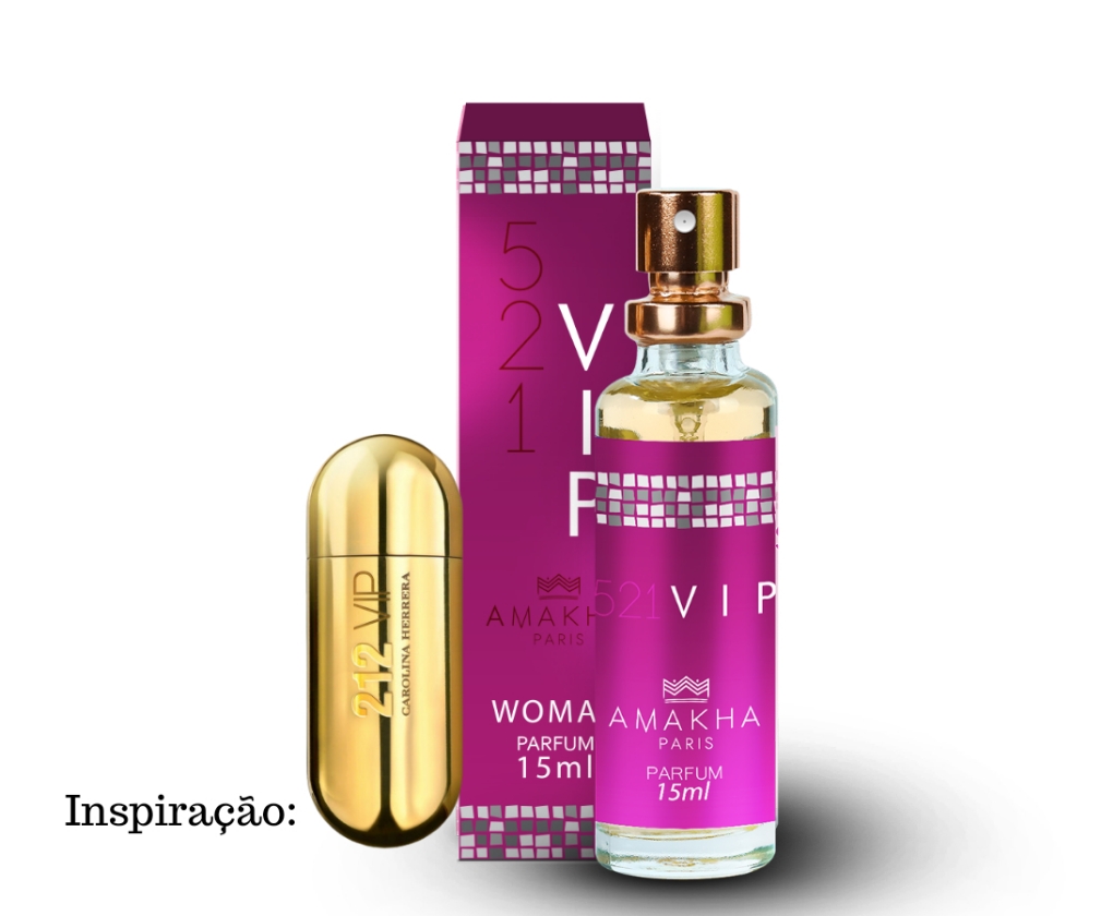 Perfume Feminino 521 Vip Woman 15ml
