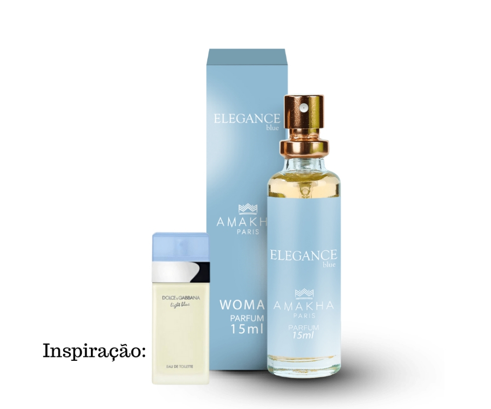 Perfume Feminino Elegance Light Blue 15ml
