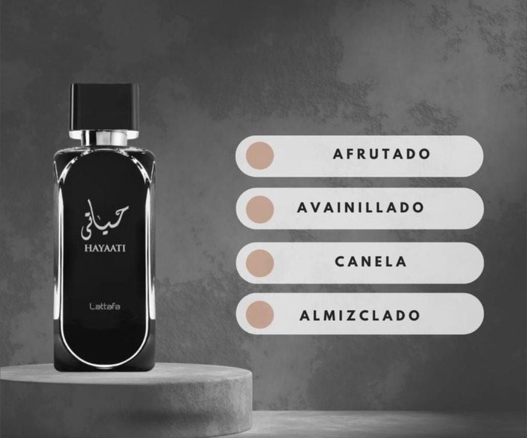 Hayati de Lattafa 100ml. EDP.