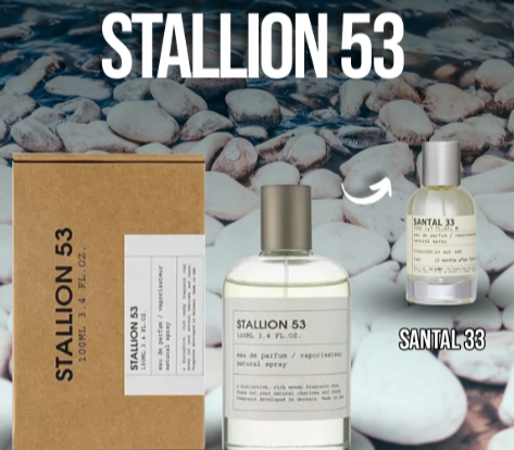 Stallion 53 Emper Edp 100Ml Unisex- Inspirado en Santal 33 Le Labo