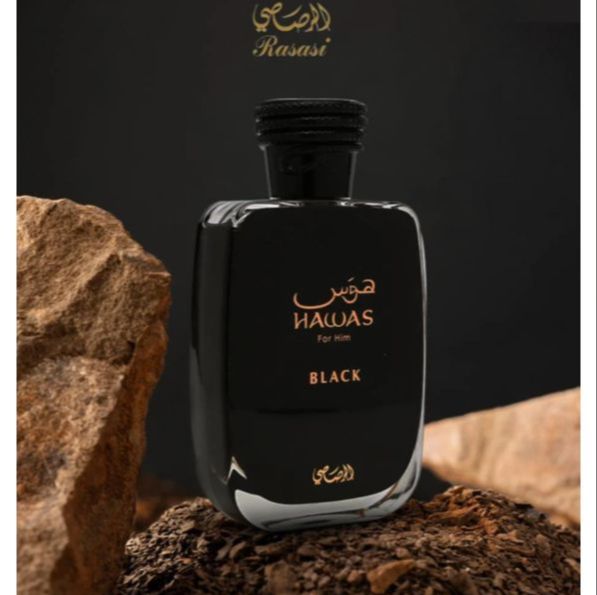 Hawas Black Rasasi para Hombres