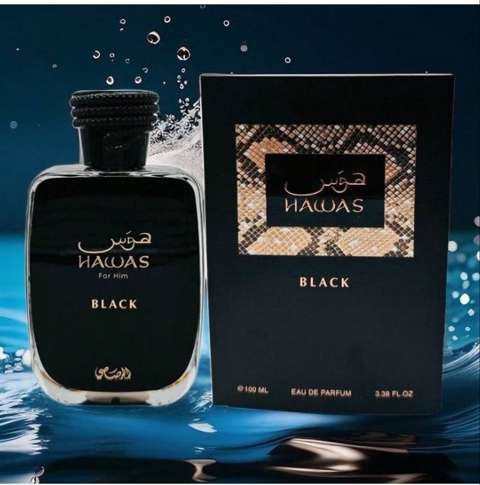 Hawas Black Rasasi para Hombres
