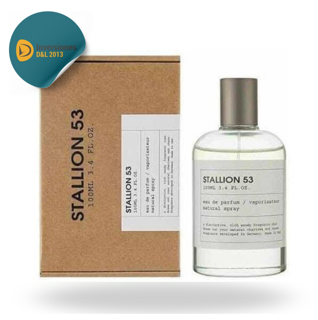 Stallion 53 Emper Edp 100Ml Unisex- Inspirado en Santal 33 Le Labo