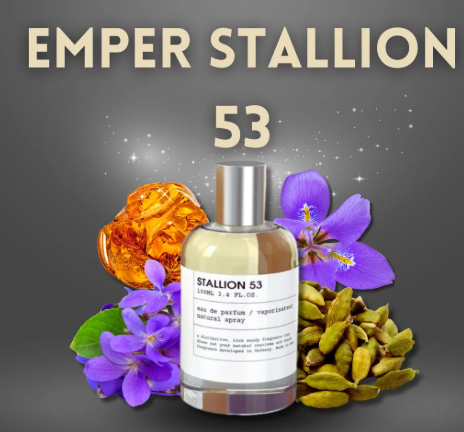 Stallion 53 Emper Edp 100Ml Unisex- Inspirado en Santal 33 Le Labo