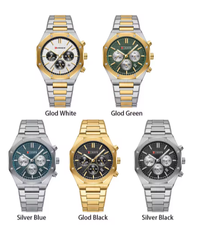 Curren Estilo Verde Plata