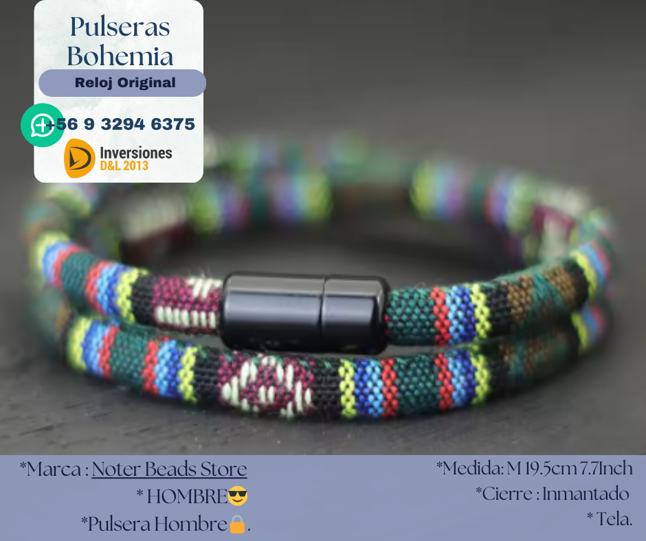 Pulsera Bohemia para hombre