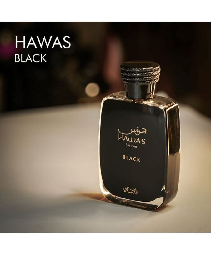 Hawas Black Rasasi para Hombres