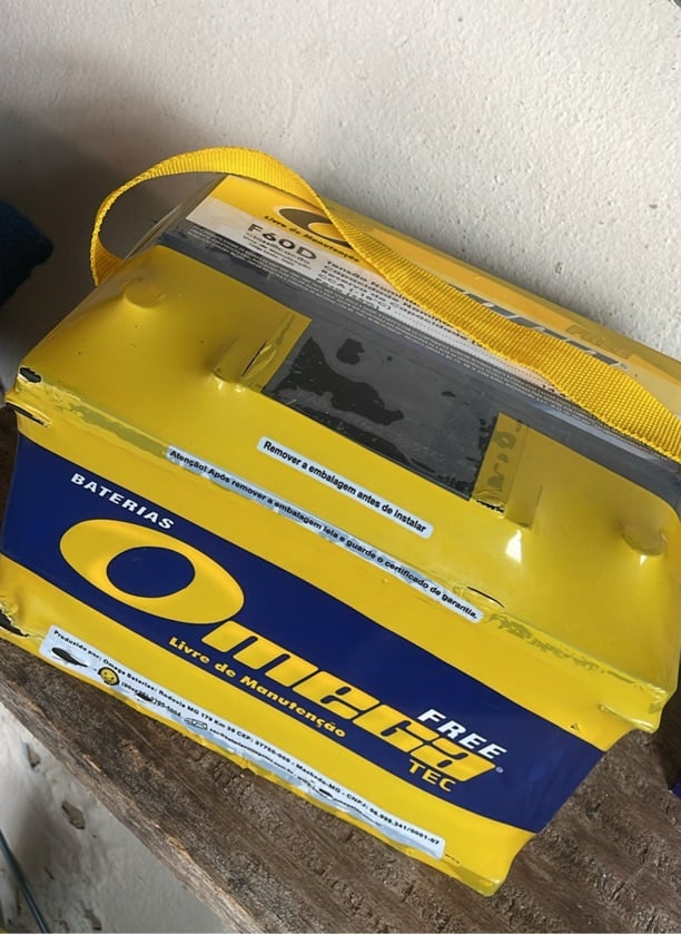 Bateria ômega 60ah blindada