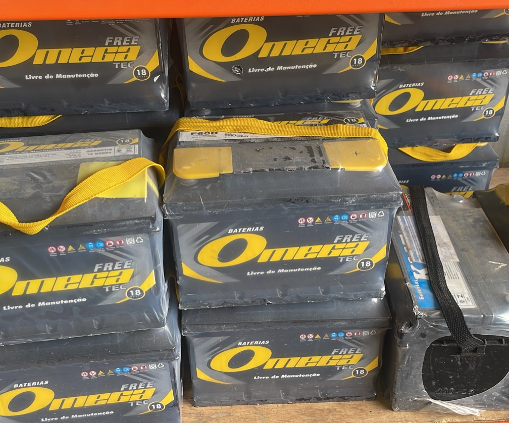 Bateria ômega 60ah 18 MESES