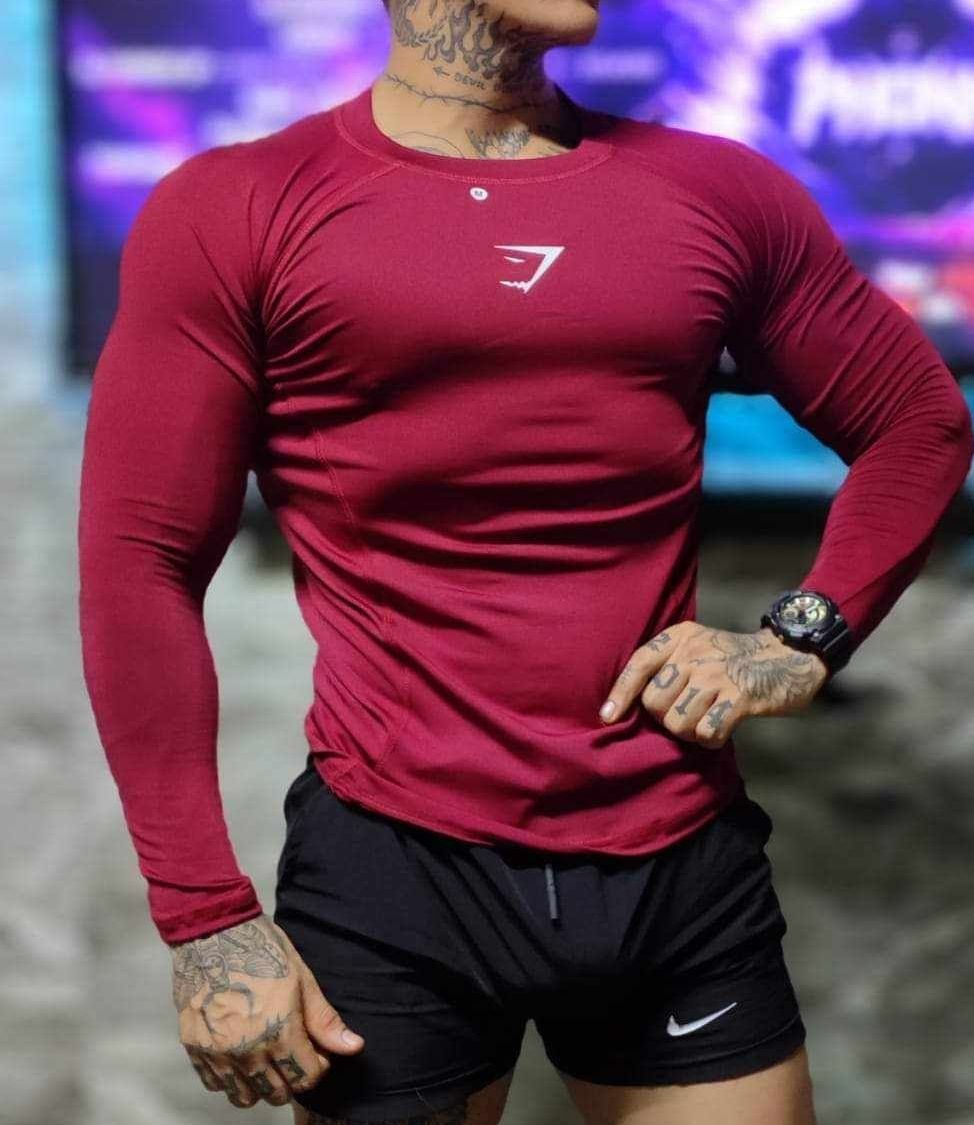 COMPRESOR GYMSHARK MANGA LARGA