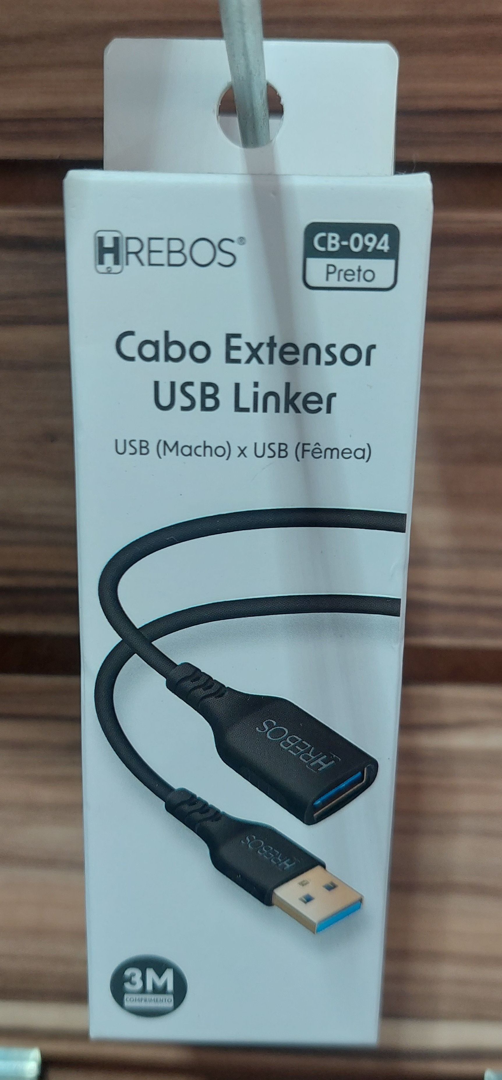 Cabo Extensor USB