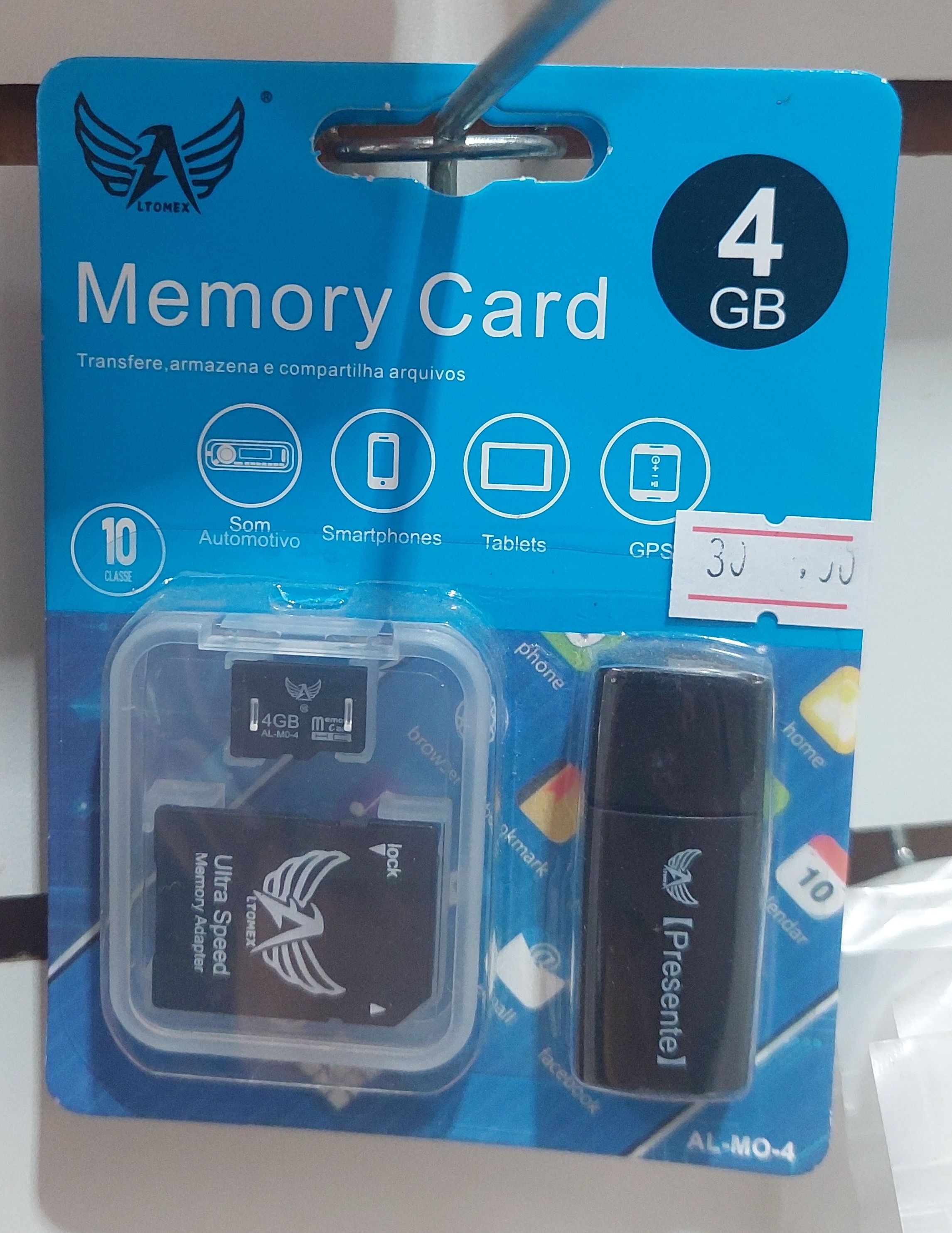 Cartão de Memória 4gb