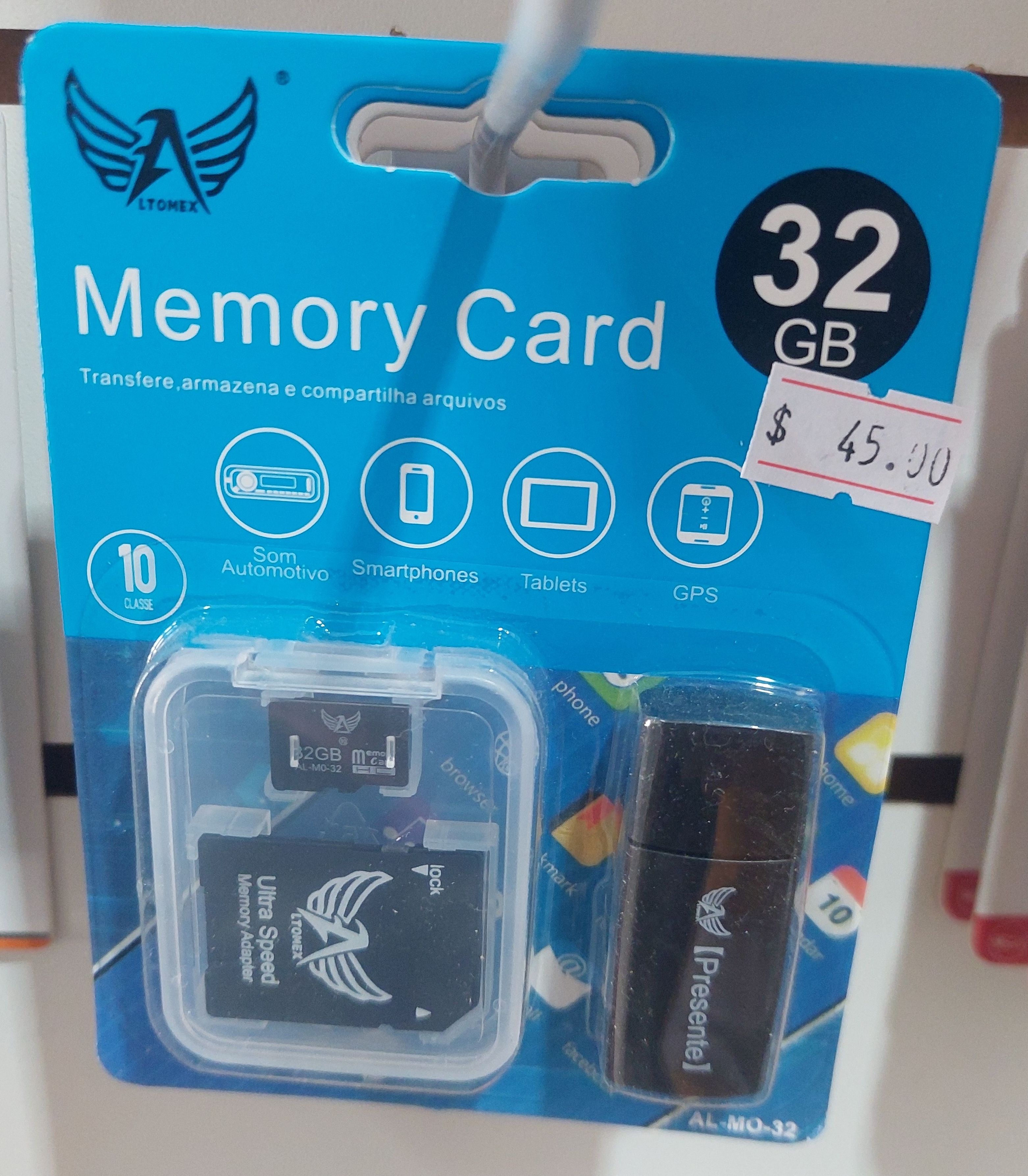 Cartão de Memória 32 Gb
