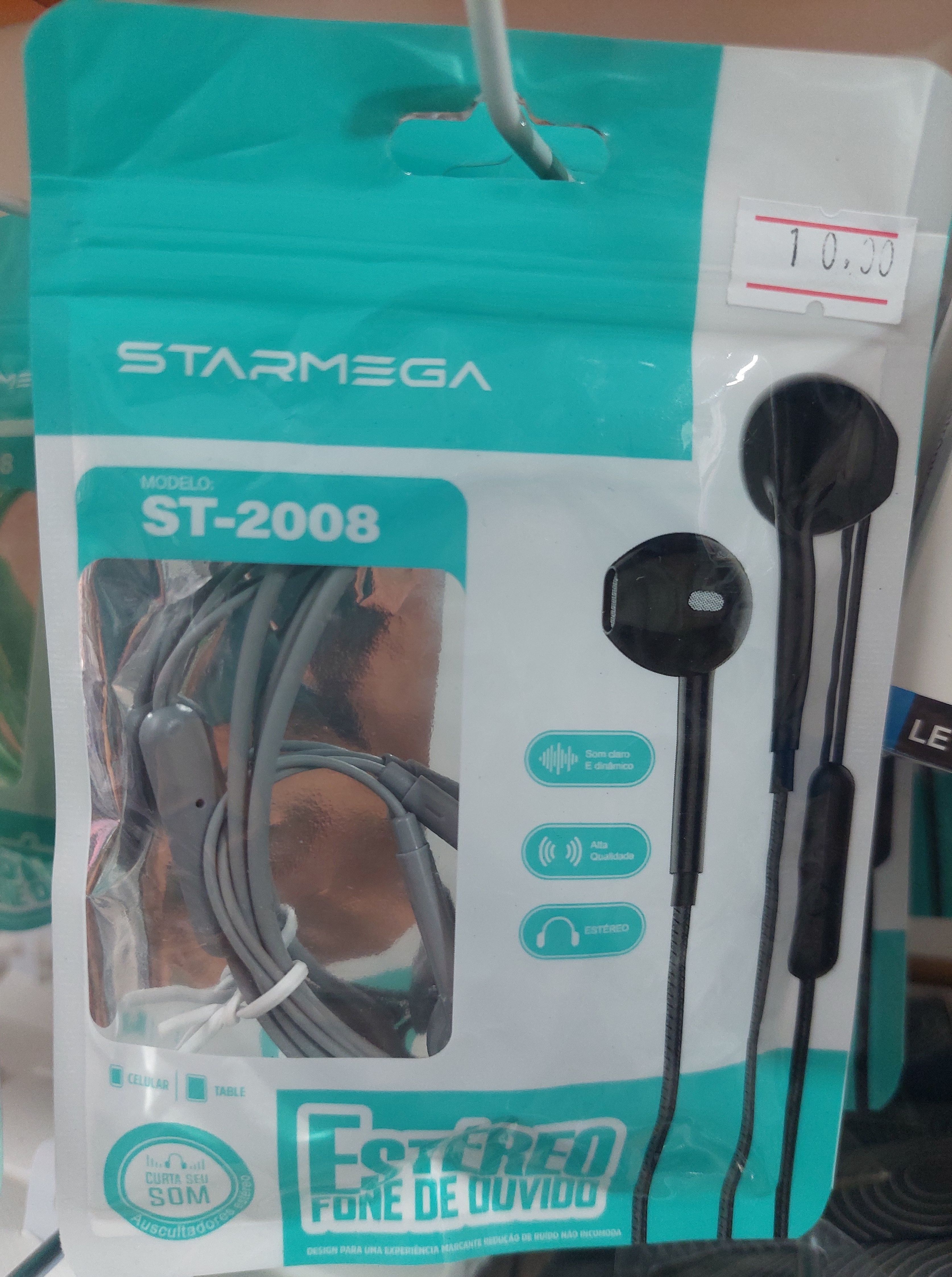 Fone sem borrachinha