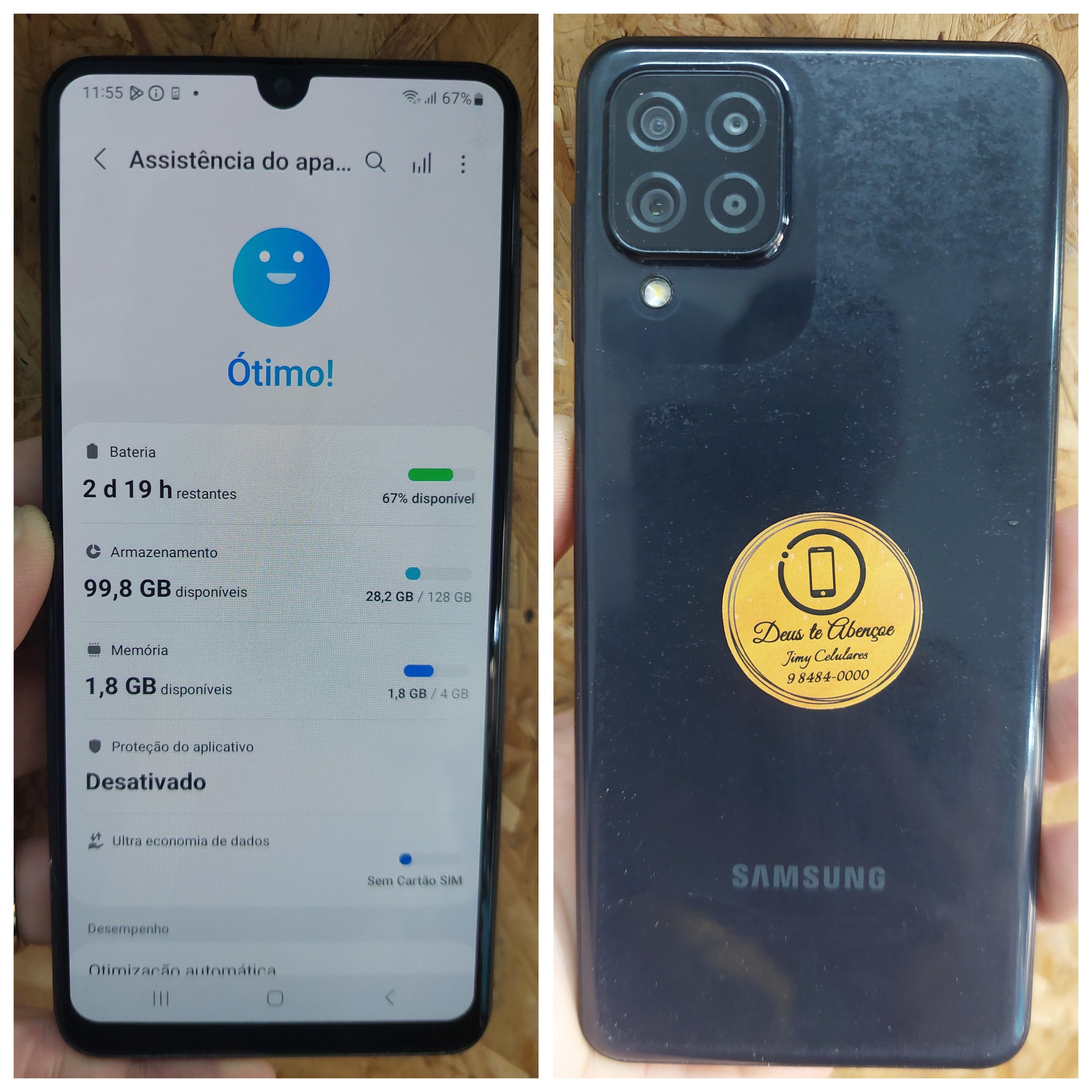 A22 4G 128 GB - Tela Original