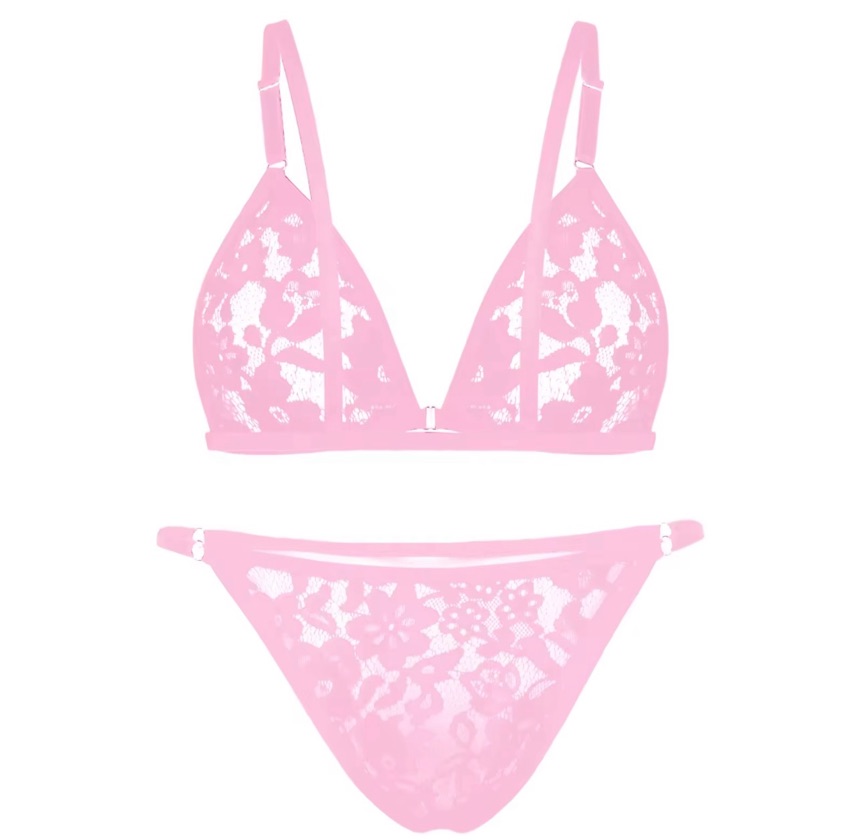 PRETTY BOY Men’s Pink Lace Set