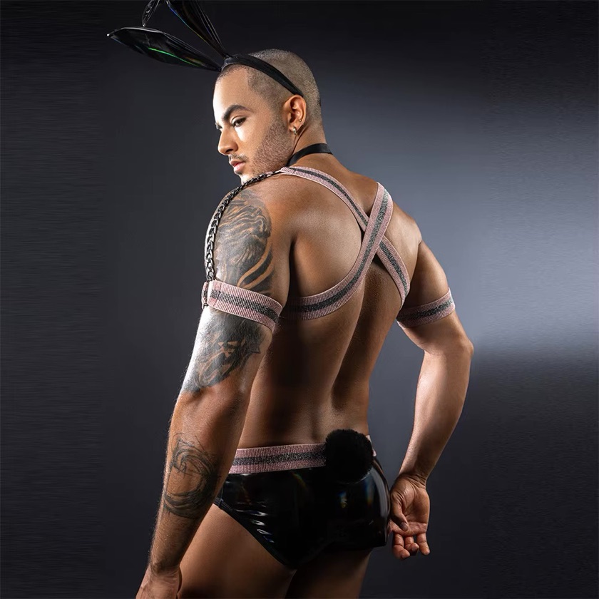 CHAIN REACTION Men’s Bunny Harness Set