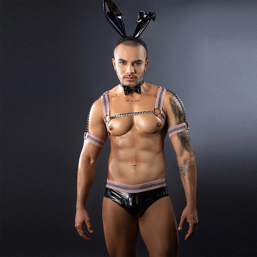 CHAIN REACTION Men’s Bunny Harness Set
