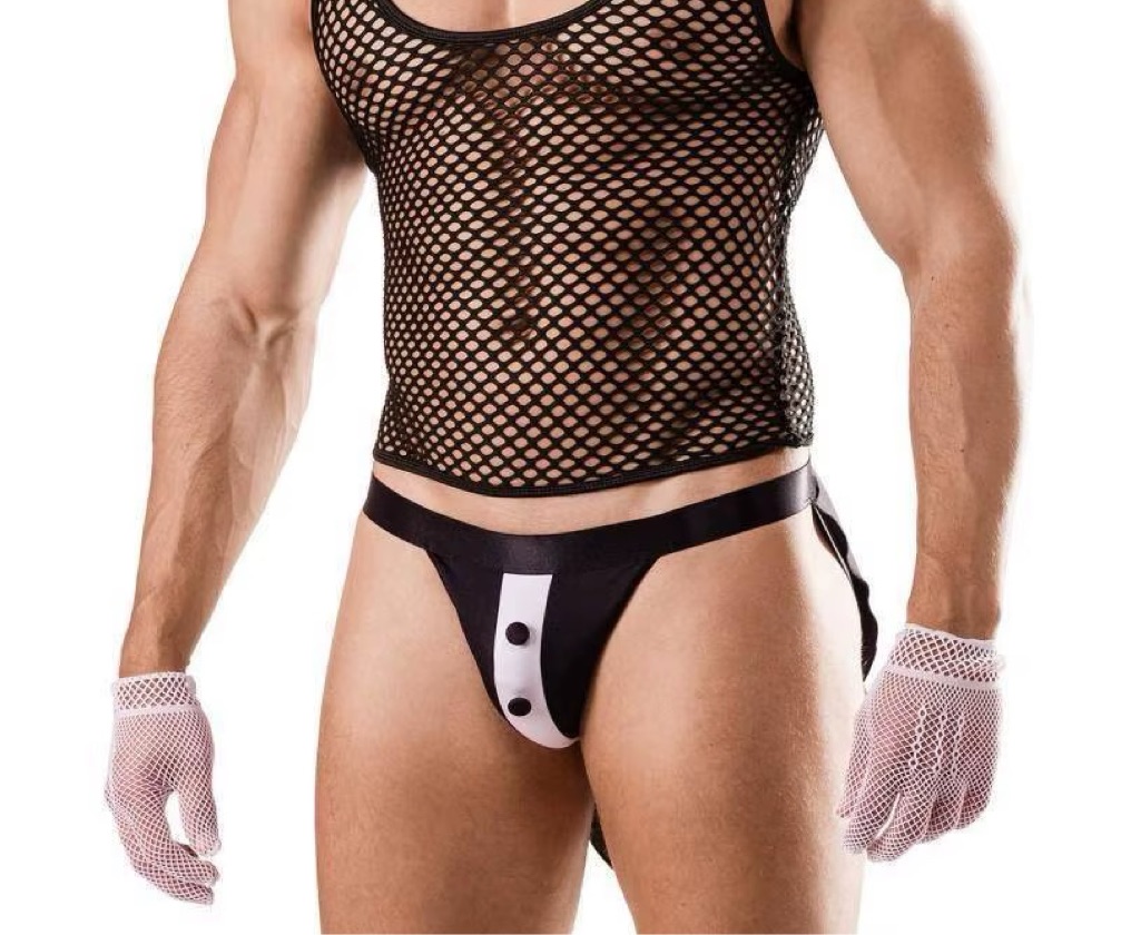 AT YOUR SERVICE FANCY BUTLER COSTUME