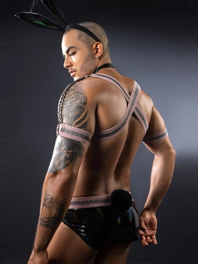 CHAIN REACTION Men’s Bunny Harness Set