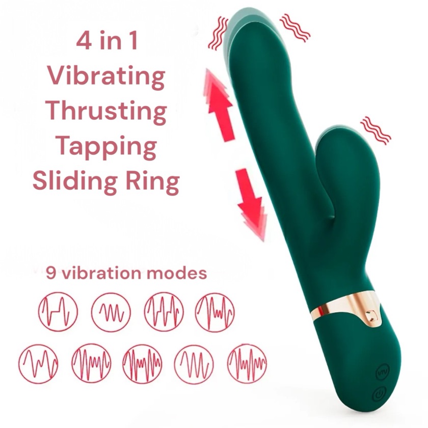 LORD OF THE RINGS 4in1 RABBIT VIBRATOR