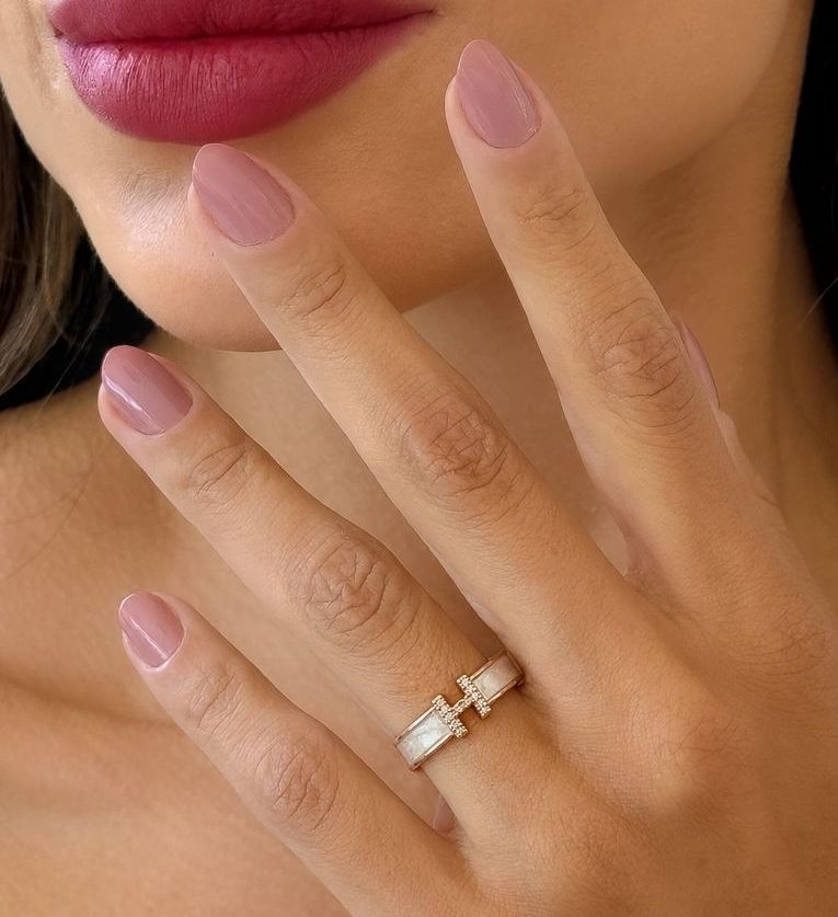 Anel Ouro 18k Inspiração Grandes Marcas