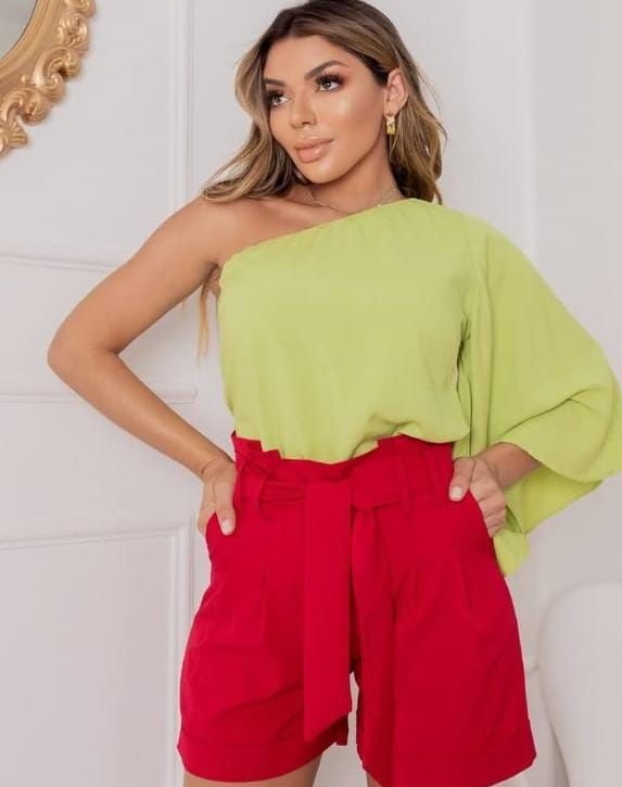 Blusa Ombro Só Verde Menta G