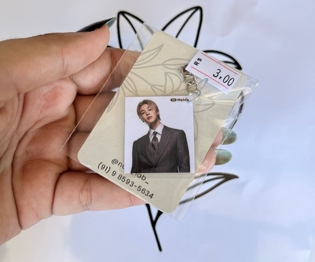 Chaveiro Mini Foto Personalizado