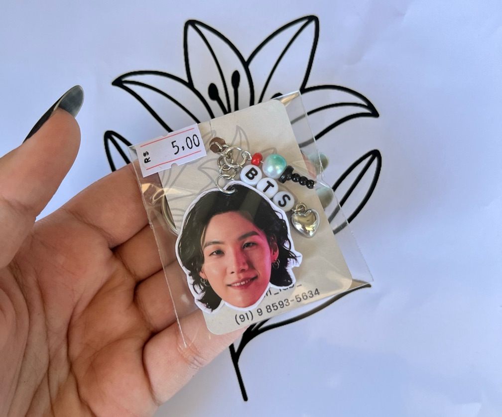 Chaveiro Miçanga Personalizado