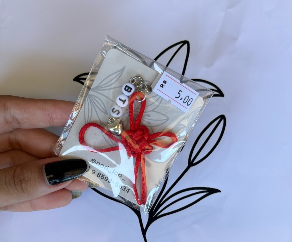 Chaveiro Laço BTS
