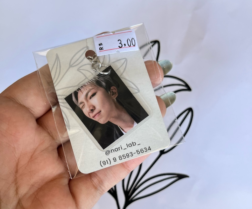 Chaveiro Mini Foto Personalizado