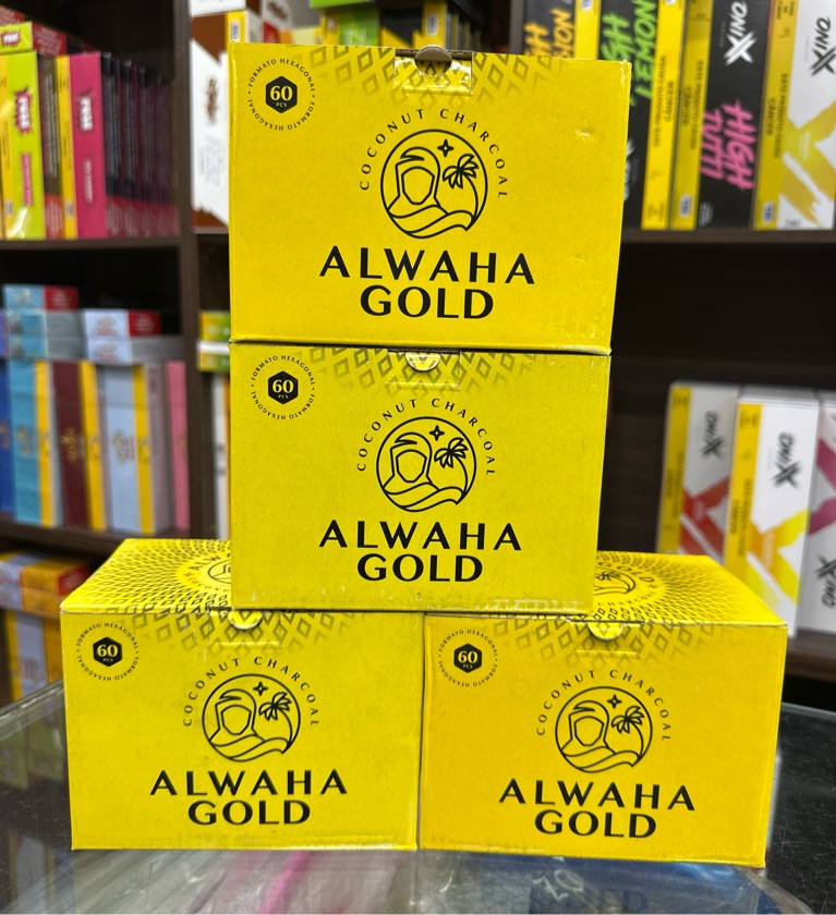 Carvão Al Waha Gold cx 12kg