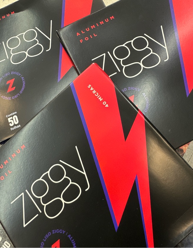Alumínio Ziggy Liso 50 folhas