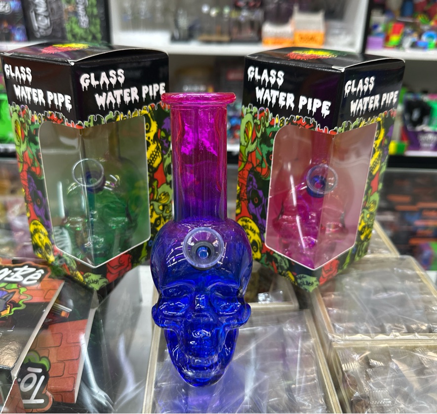 Bong Caveira Color Reem