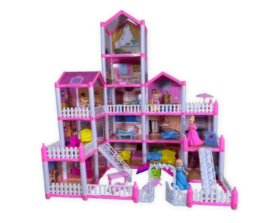 Casa de Muñecas con Accesorios - 310 Piezas