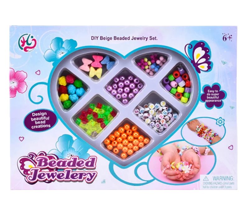 Set Para Hacer Pulseras y Collares Para Niñas - Diamante