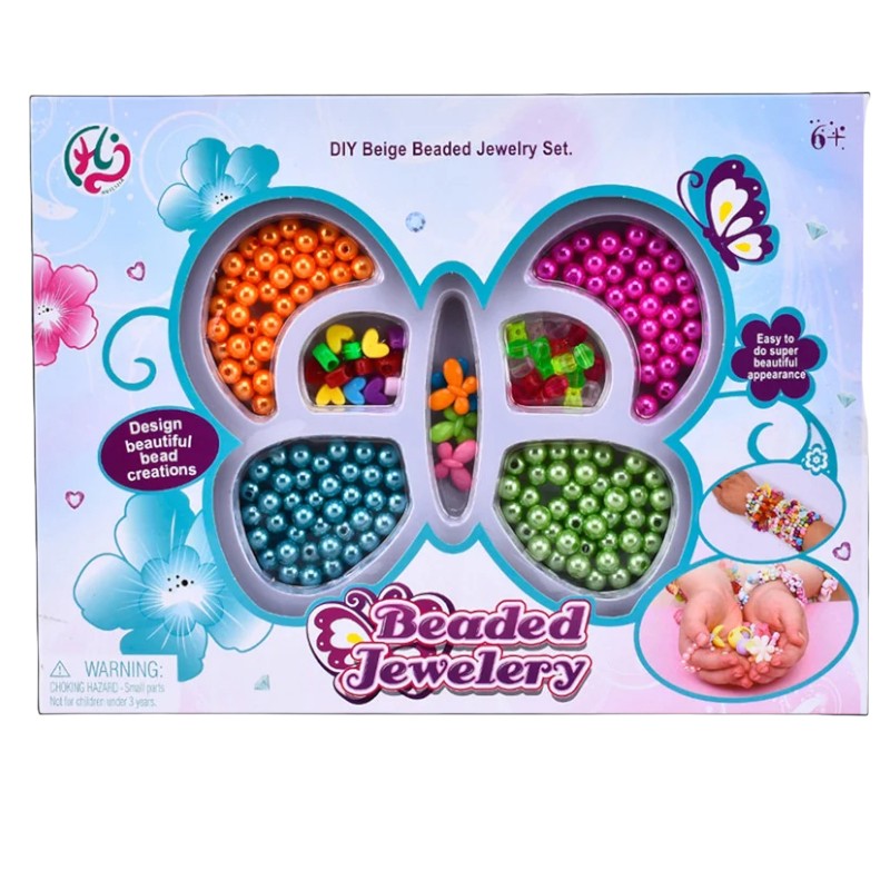 Set Para Hacer Pulseras y Collares Para Niñas - Diamante