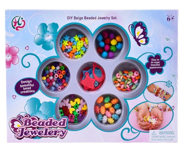Set Para Hacer Pulseras y Collares Para Niñas - Diamante